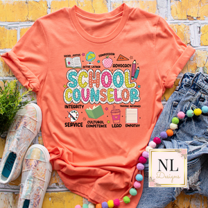 School Counselor Colorful