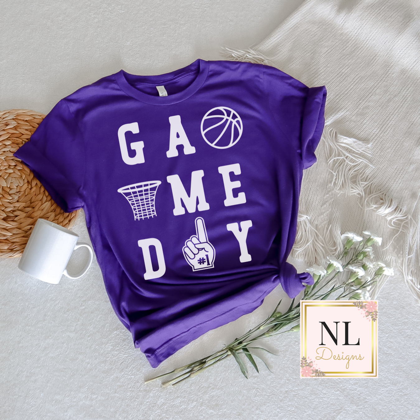 Game Day Basketball Simple