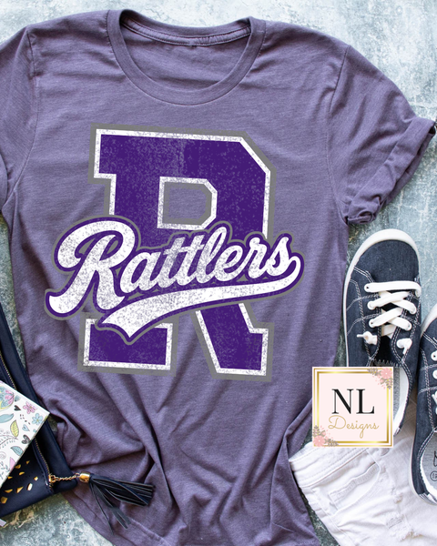 Big Letter Retro Rattler