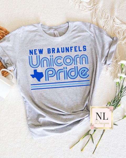 Retro Unicorn Pride