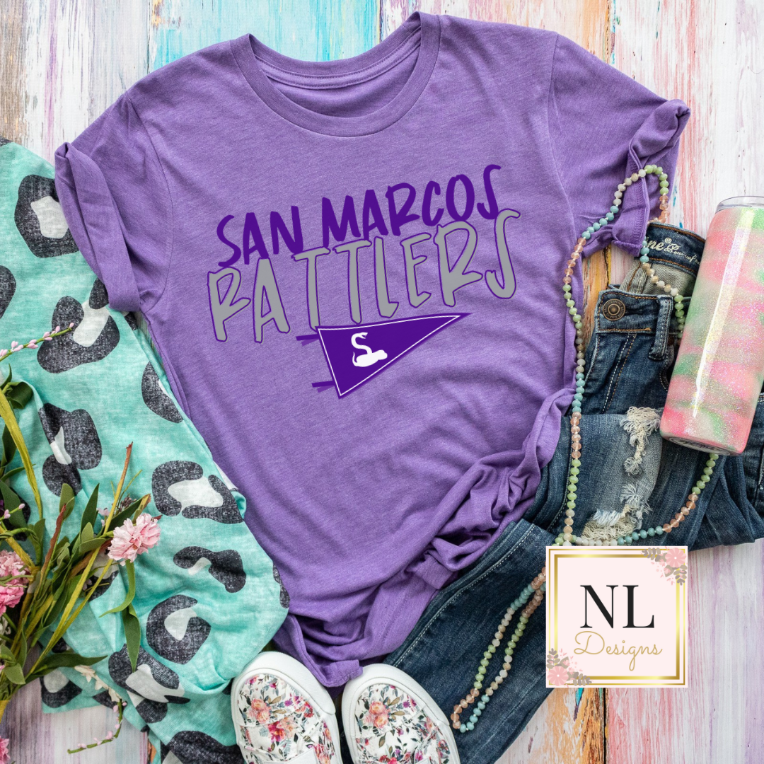 San Marcos Rattlers Flag – NL Designs