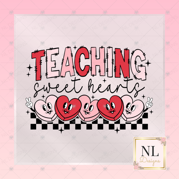Teaching Sweet hearts 2- Valentine's Day DTF Transfers