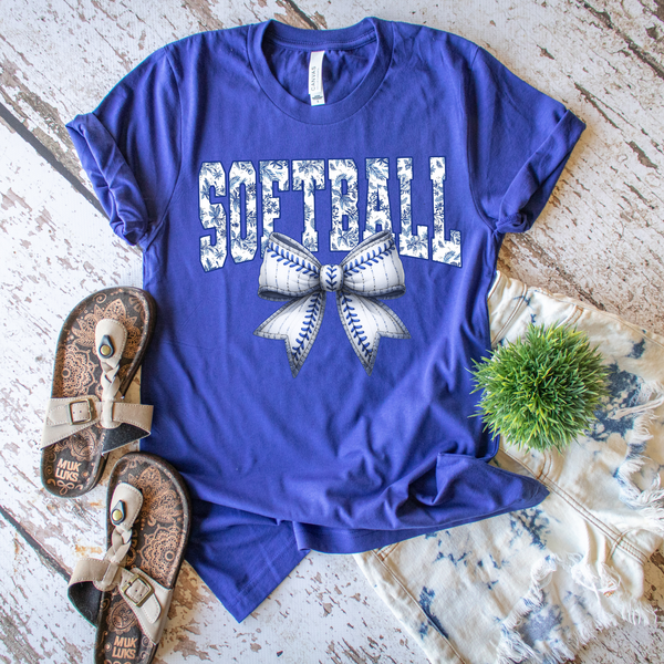 Softball Mama Floral
