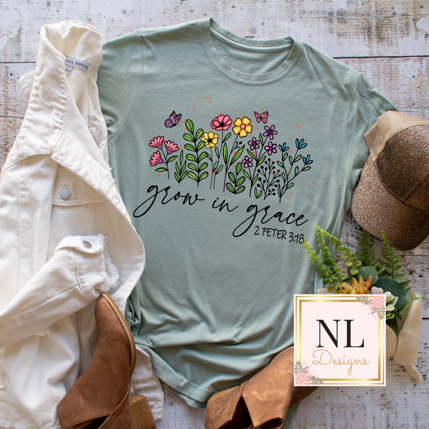 Grow in Grace Floral