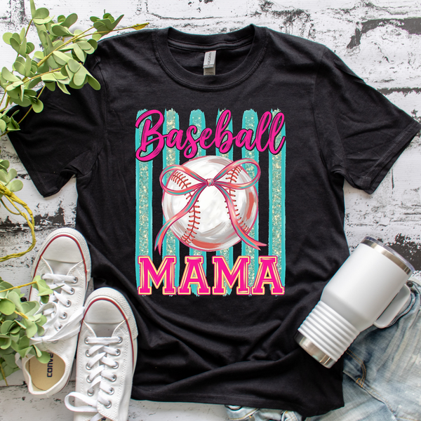 Baseball Mama Neon