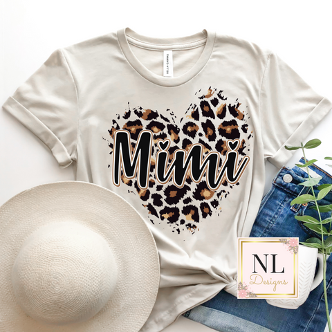 Mimi Leopard Heart