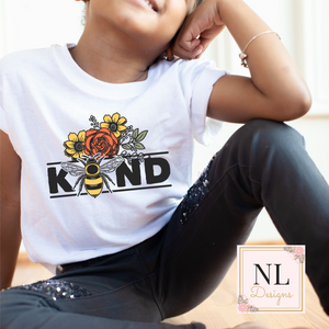 Bee Kind Floral Retro Youth