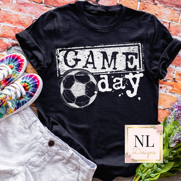 Game Day Soccer Grunge