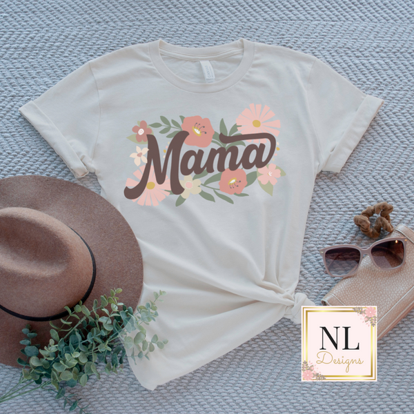 Mama Pastel Retro Florals