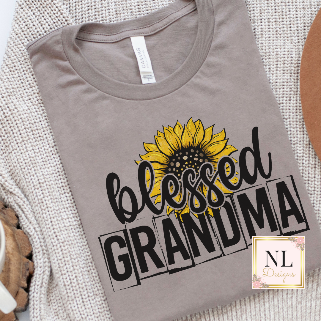 Blessed Grandma Sunflower