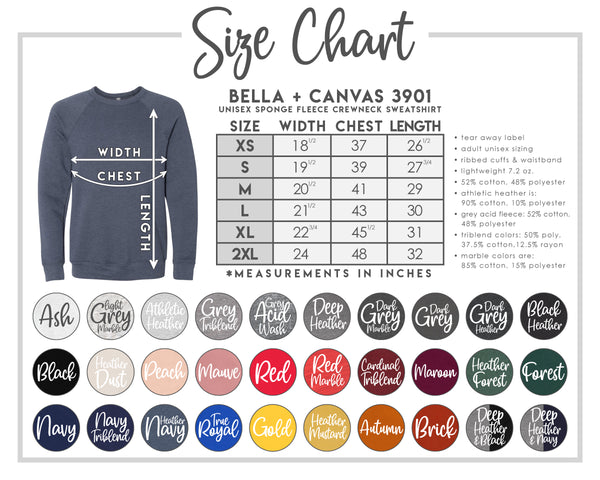 Custom Design - Sweatshirt Bella+Canvas