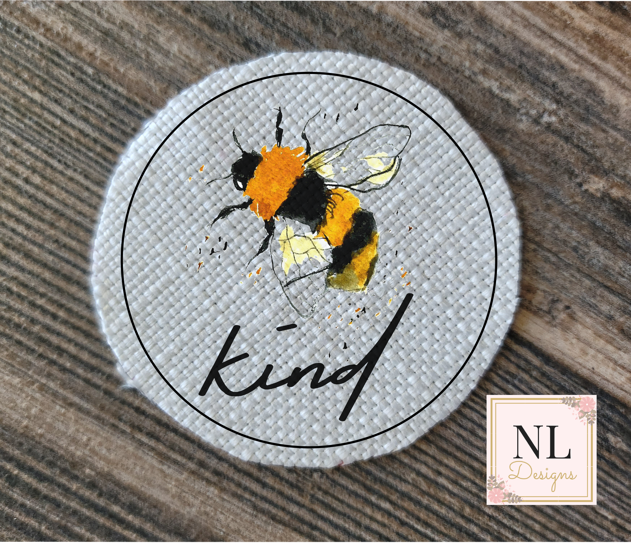 BEE Kind Round Patch