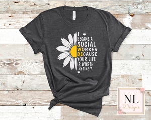 Social Worker Sunflower
