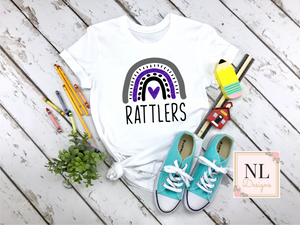 Rattlers School Spirit Rainbow