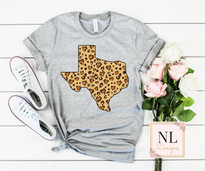 Leopard Hearts Texas