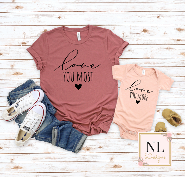 Love You More Mommy & Me - Infant