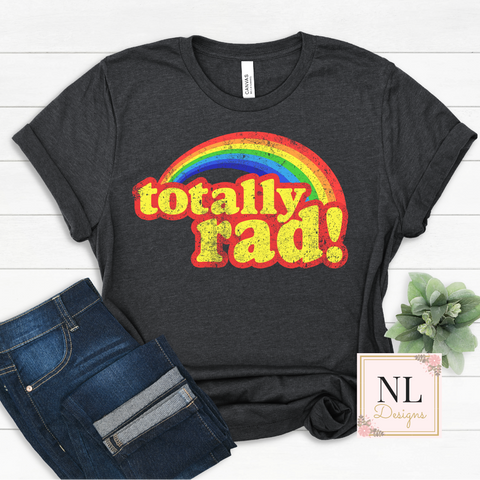 Totally Rad Retro Rainbow